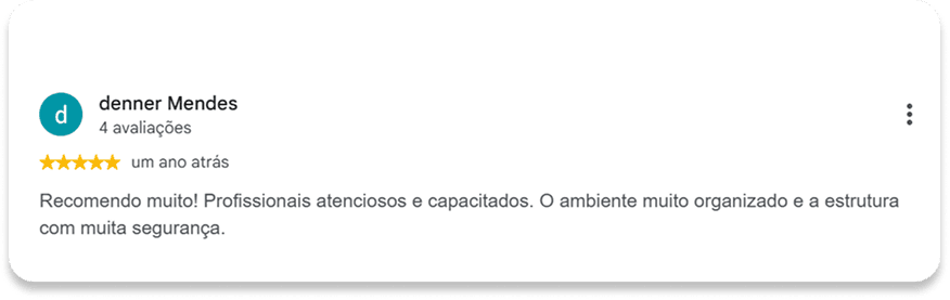 Avaliações google 11