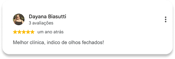 Avaliações google 12