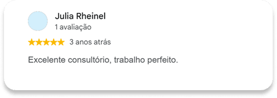 Avaliações google 6
